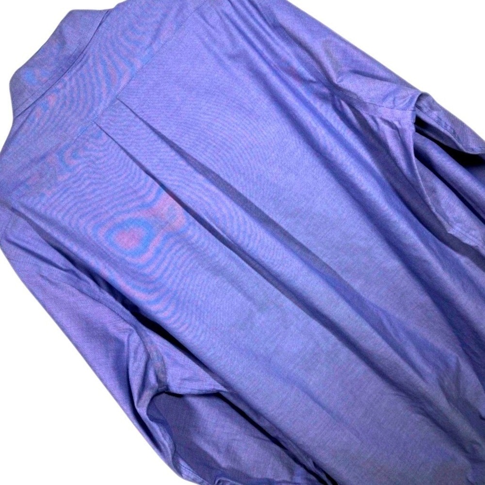 CHAPS Mens Classic Fit Non Iron Long Sleeve Button Down Dress‎ Shirt XL - Picture 4 of 8